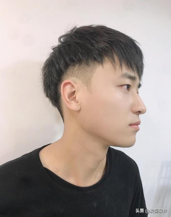 男士毛寸发型图解2020流行短发,30-40岁男士方脸短发发型稳重