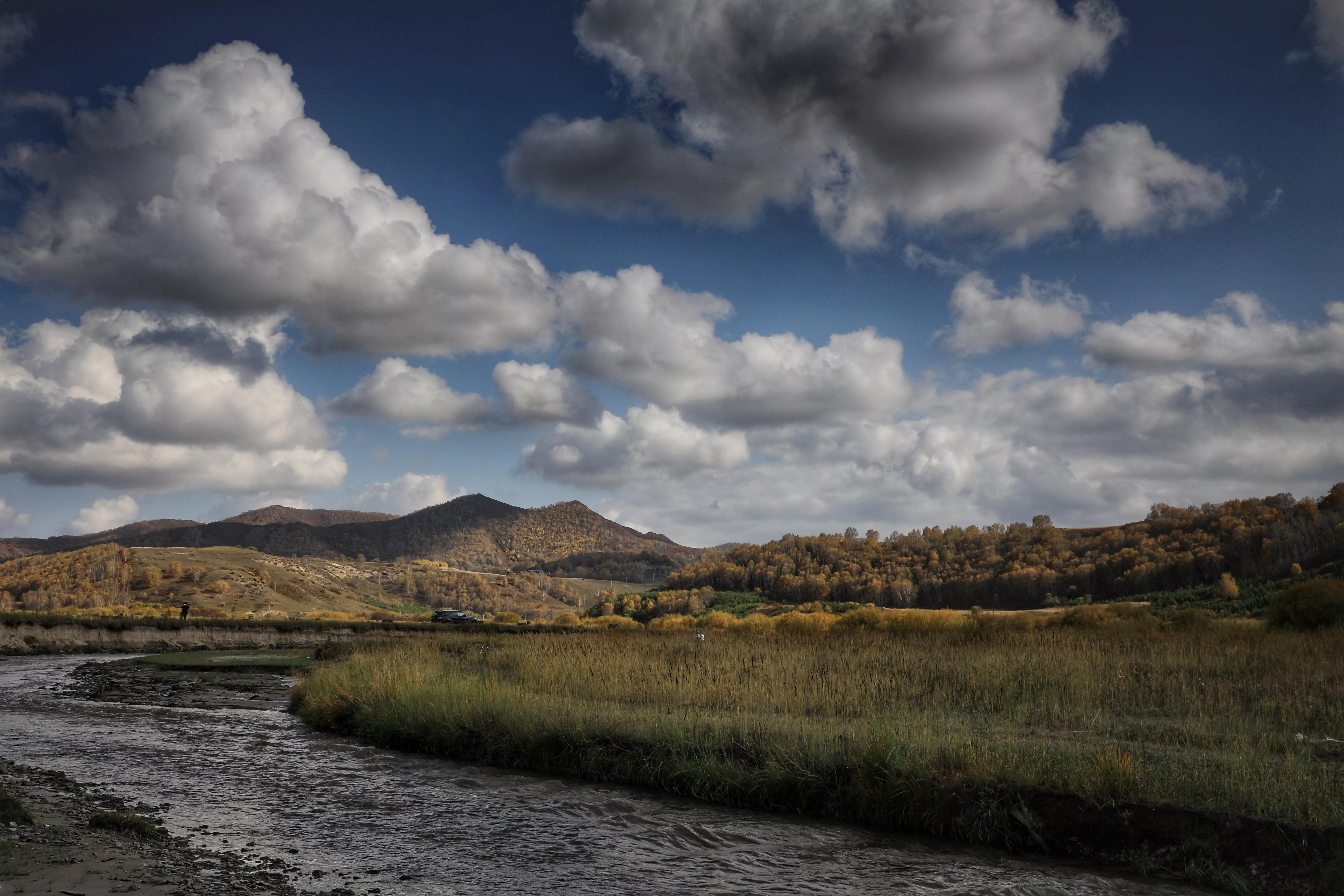 坝上秋色草原,坝上草原游记作文