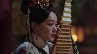 琵琶复又起，曲调悠扬入深宫，一心期盼，周郎至，花开花落。