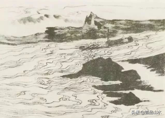 山水水粉画法教程,山水教程大全
