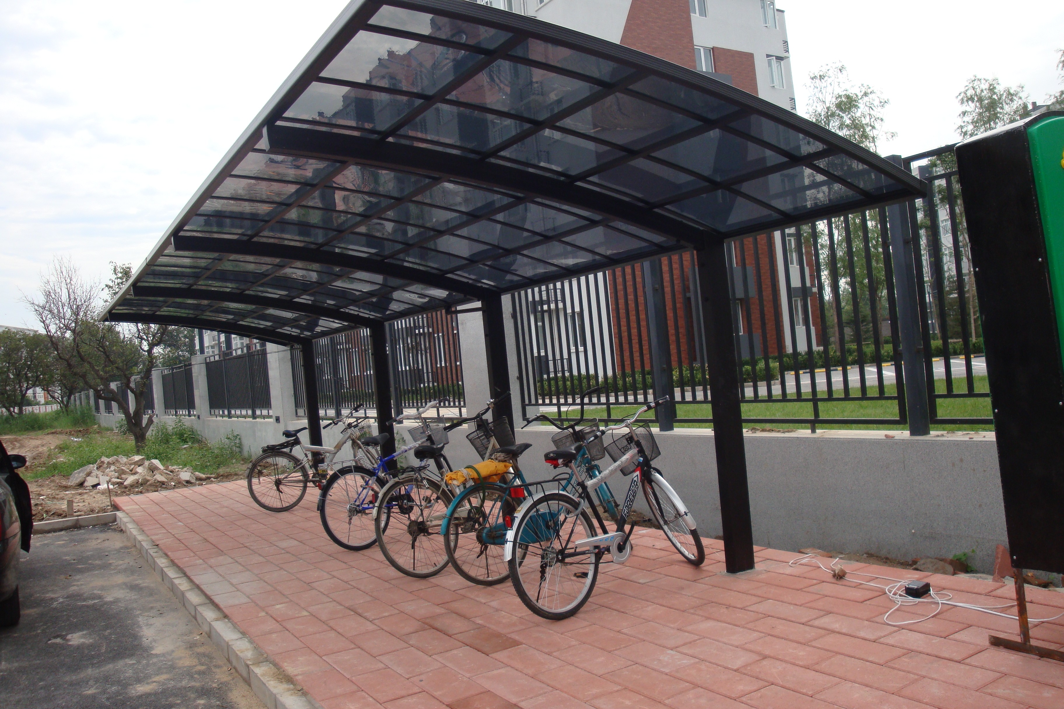 城市道路钢结构雨棚施工及预算,钢结构雨棚需要做哪些资料