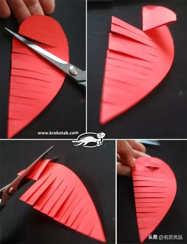 手工剪纸真好玩,剪纸手艺真棒