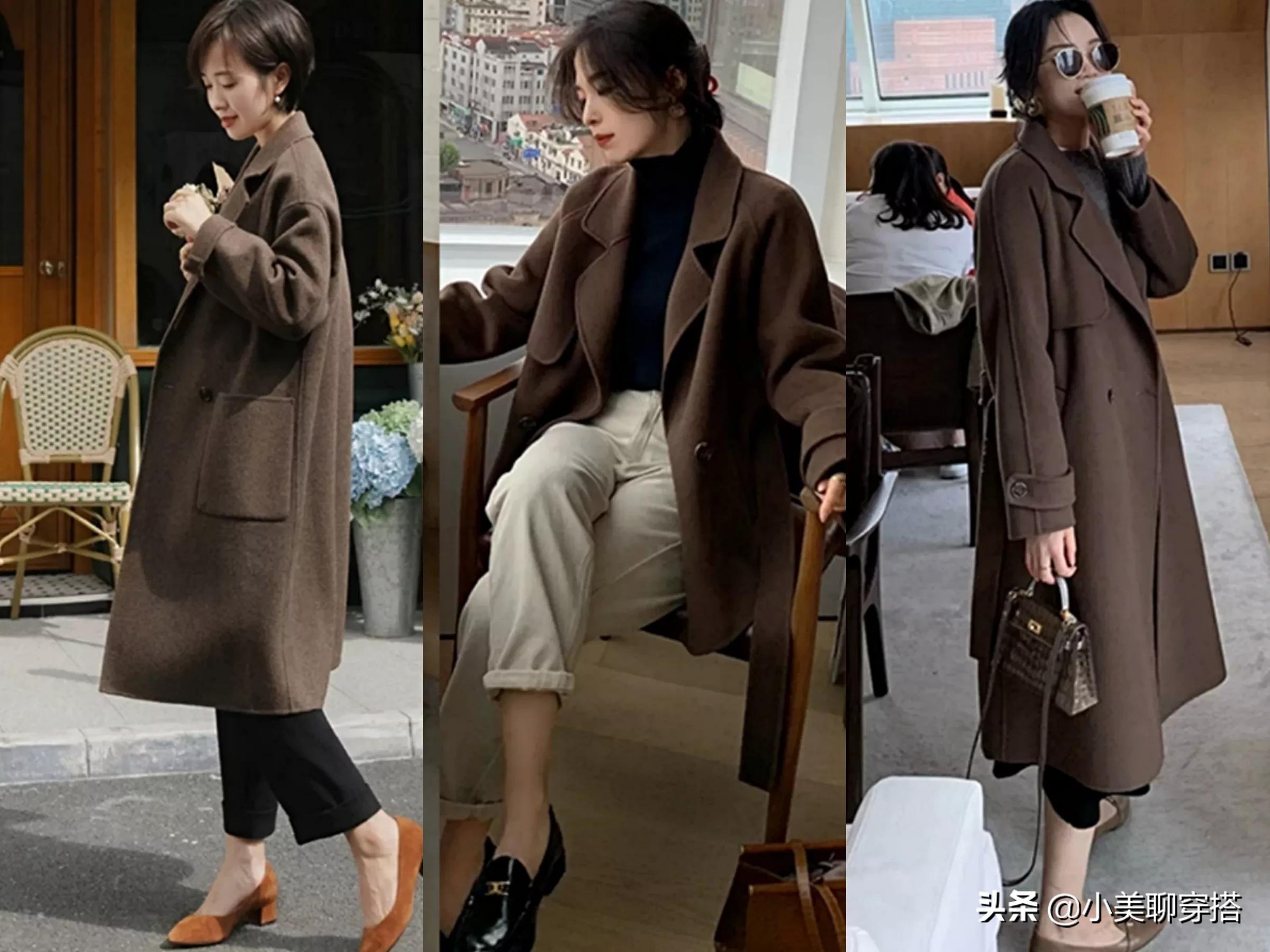 大地色系搭配真的太适合春秋季了,大地色穿搭风格