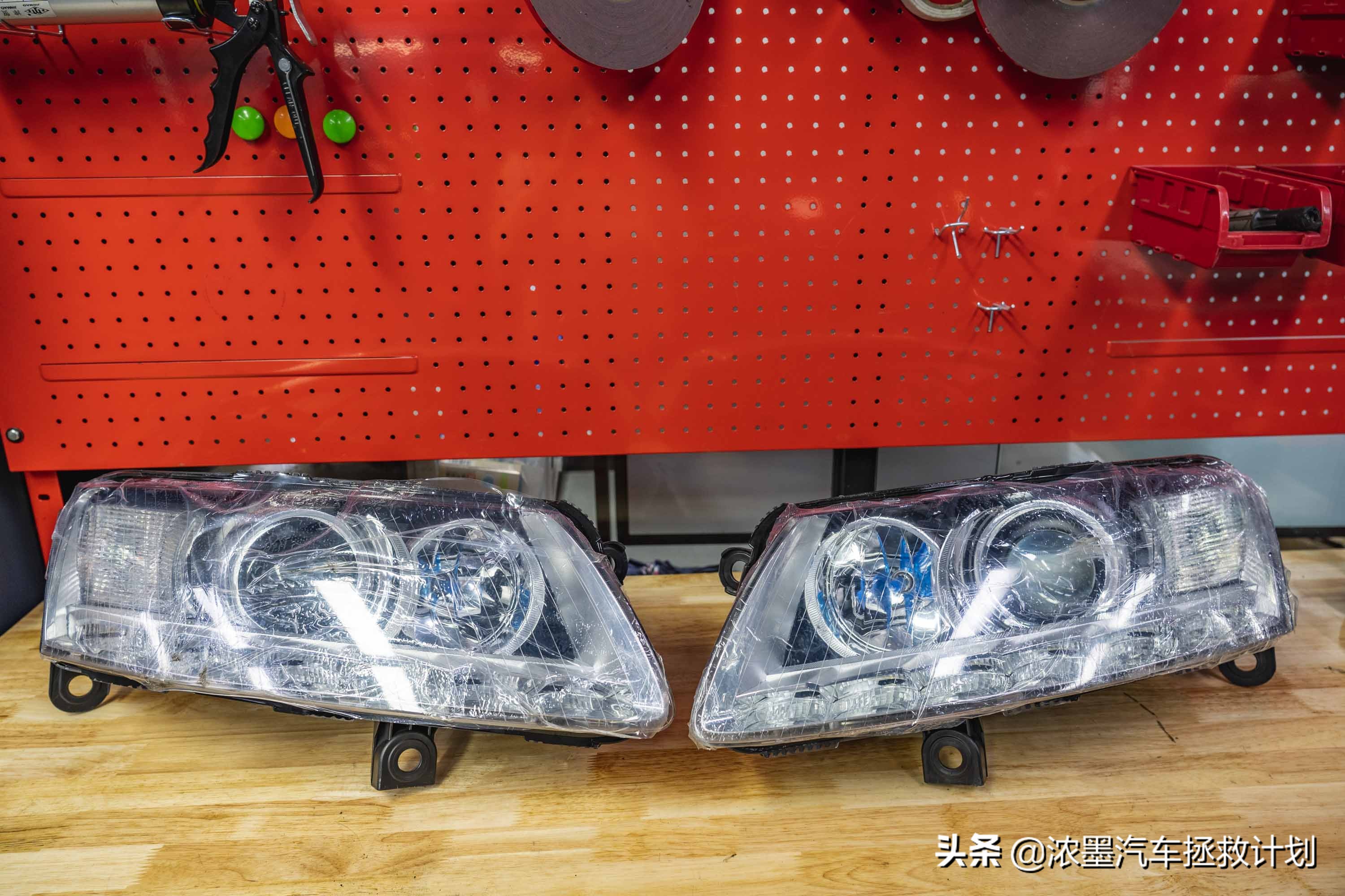 「交汇光影」一台奥迪A6老伙计的重生，时间如水也为这般美好驻足