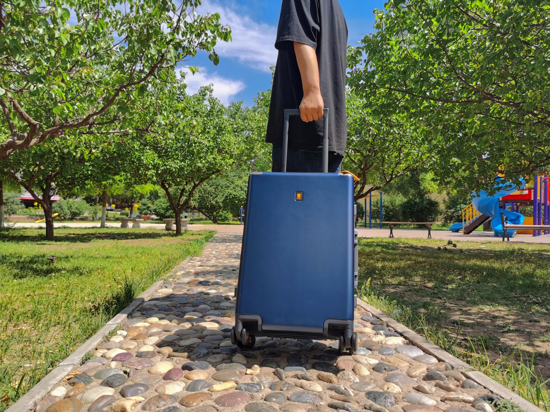 地平线8号level8旅行箱测试,地平线8号行李箱4挡调节