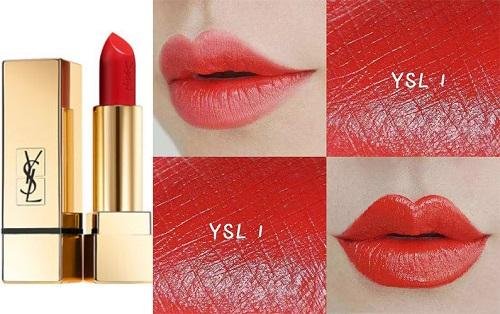 白皮肤适合的口红色号ysl,ysl口红1966素颜测评