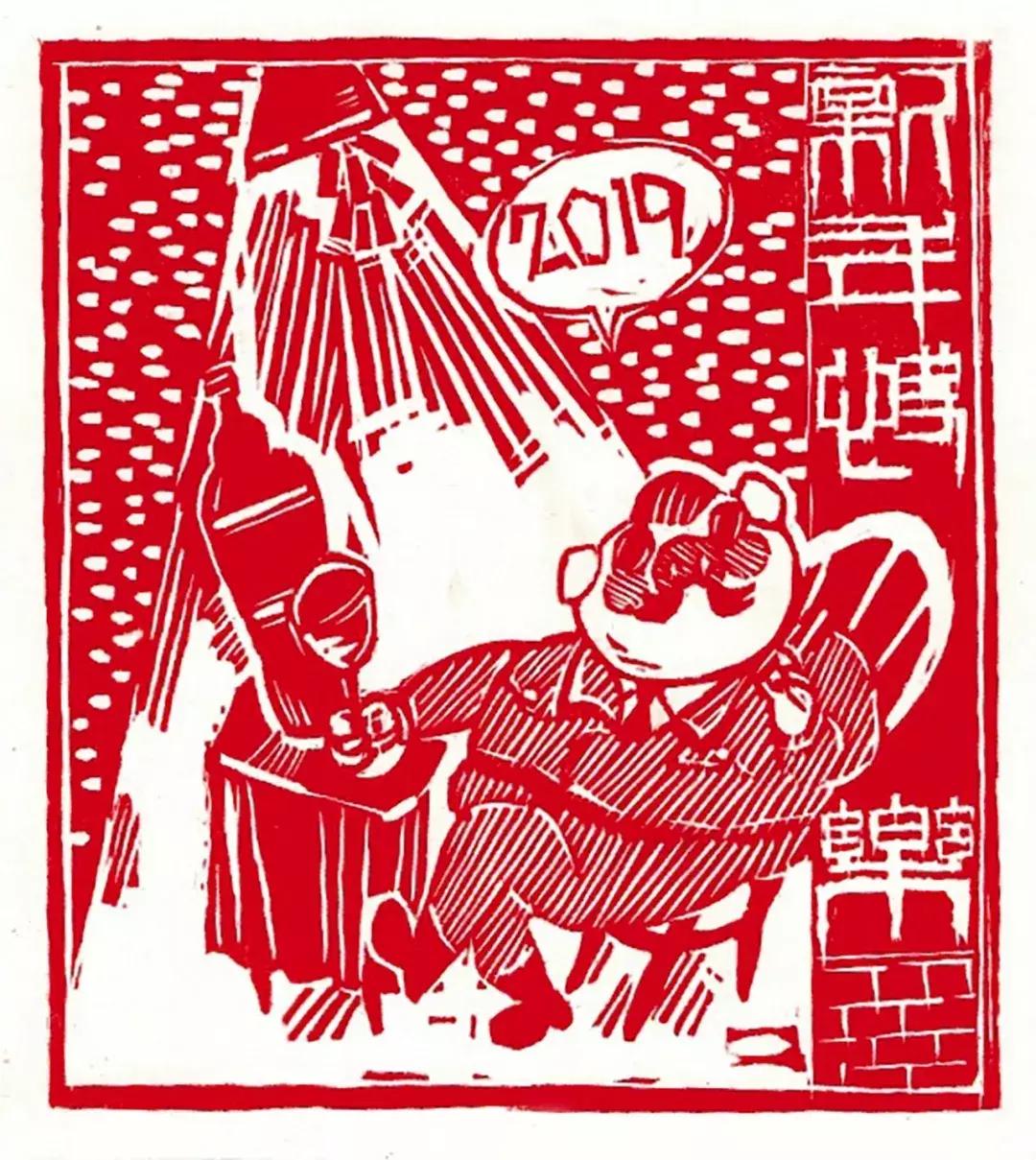 大学里的第一堂木刻版画课,清华大学美术版画欣赏