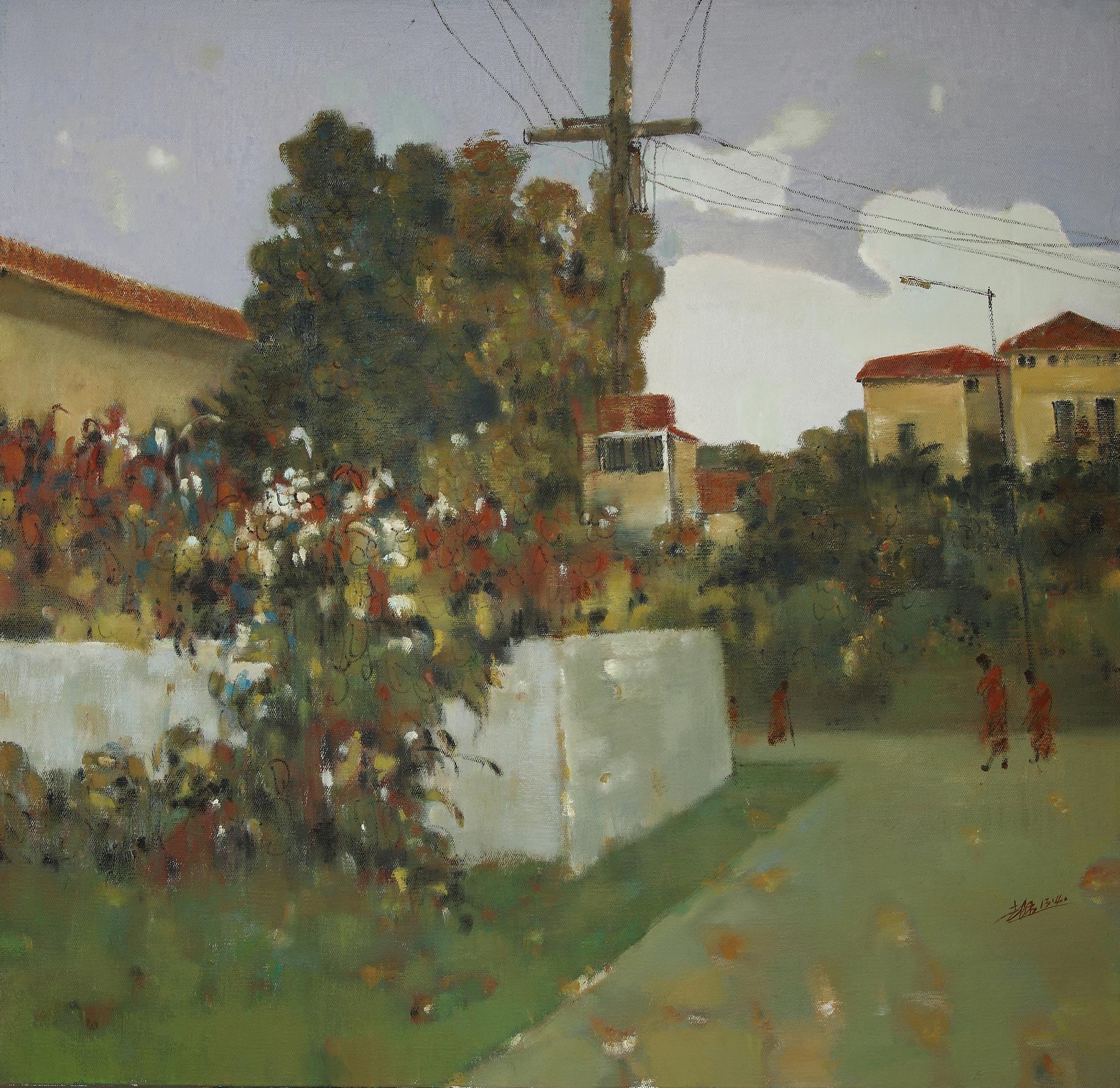 李猛油画成都展,李猛油画风景作品欣赏