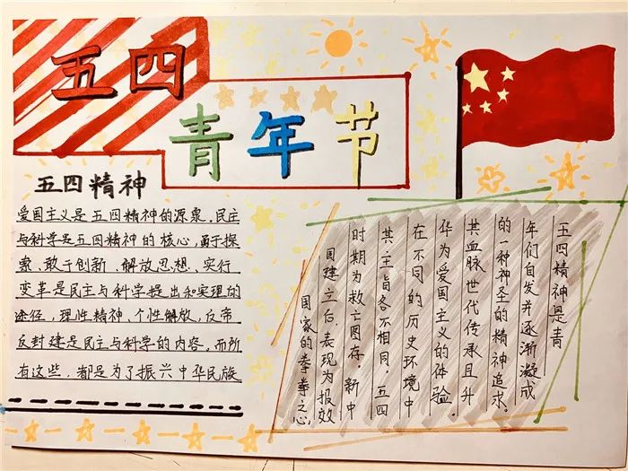 铭记光辉历史弘扬五四精神,志臻学子歌颂五四精神