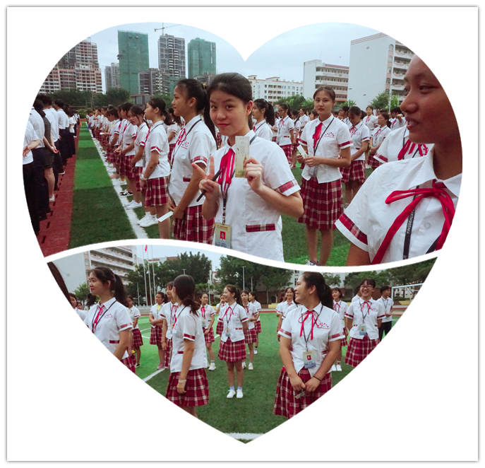 英德华粤艺术学校学生日常,英德华粤新生开学