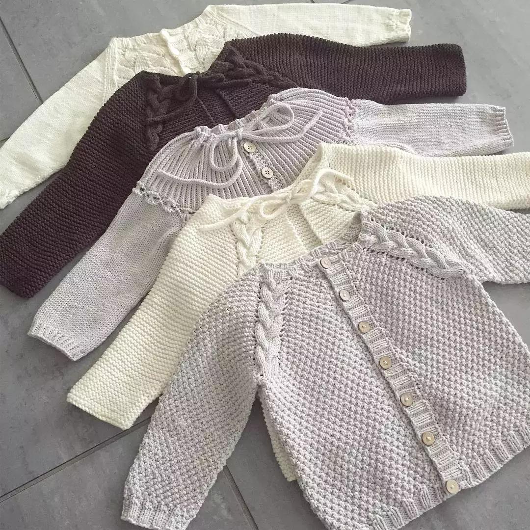 宝宝衣服编织教程0-1岁简单,编织宝宝卡通衣服