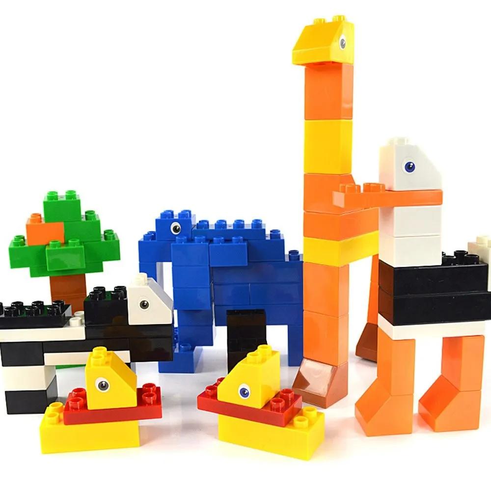 乐高大颗粒作品3-4岁课程讲解,乐高大颗粒4-5岁探索作品教程