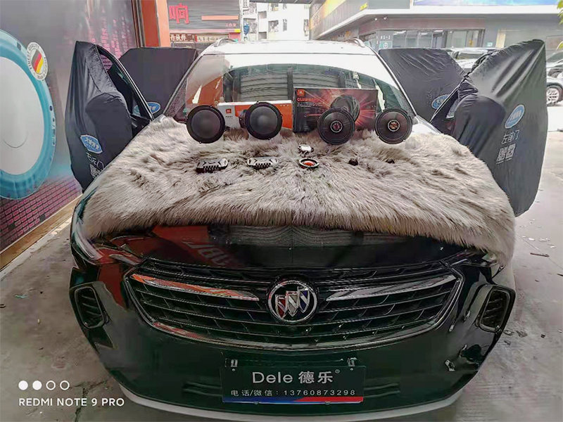 别克昂科威2018原车音响,别克昂科威plus5座豪华音响效果