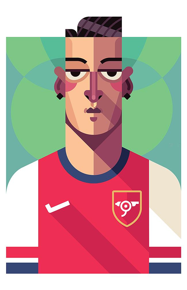 埃德蒙杜拉克插画作品,nba球星艺术插画