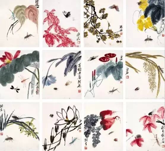 齐白石经典画作,齐白石最经典的肖像