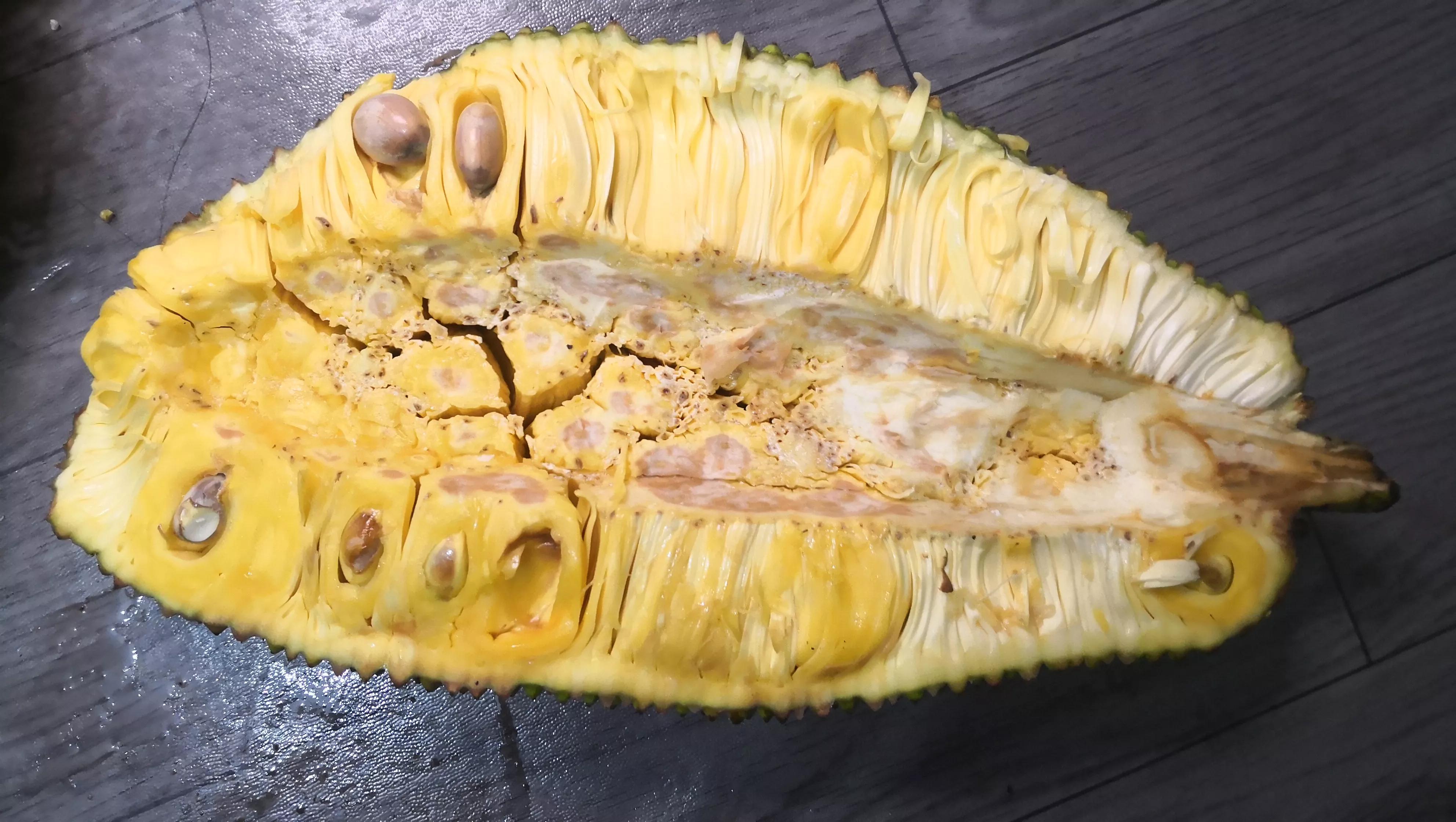 剥菠萝蜜全套,剥菠萝蜜技术活