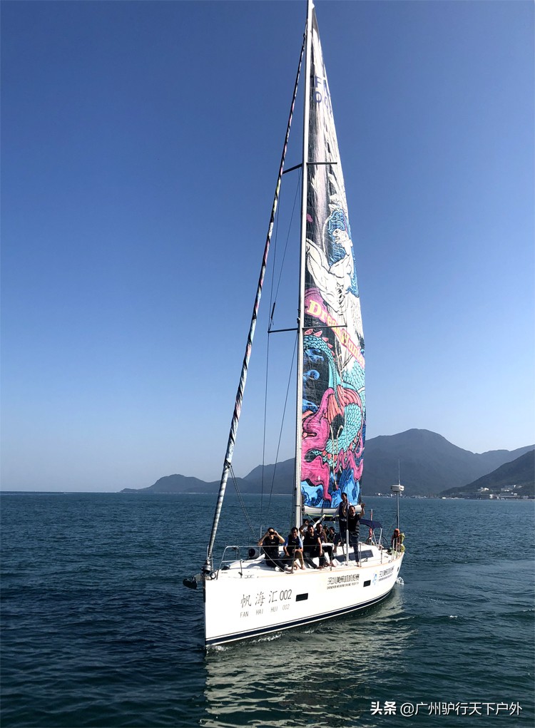 扬帆乘风破浪游艇出海小鼓浪屿较场尾杨梅坑骑行寻找美人鱼