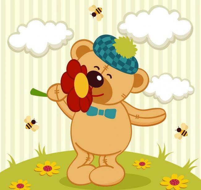 卖糖果的小彩虹,小熊买糖果故事