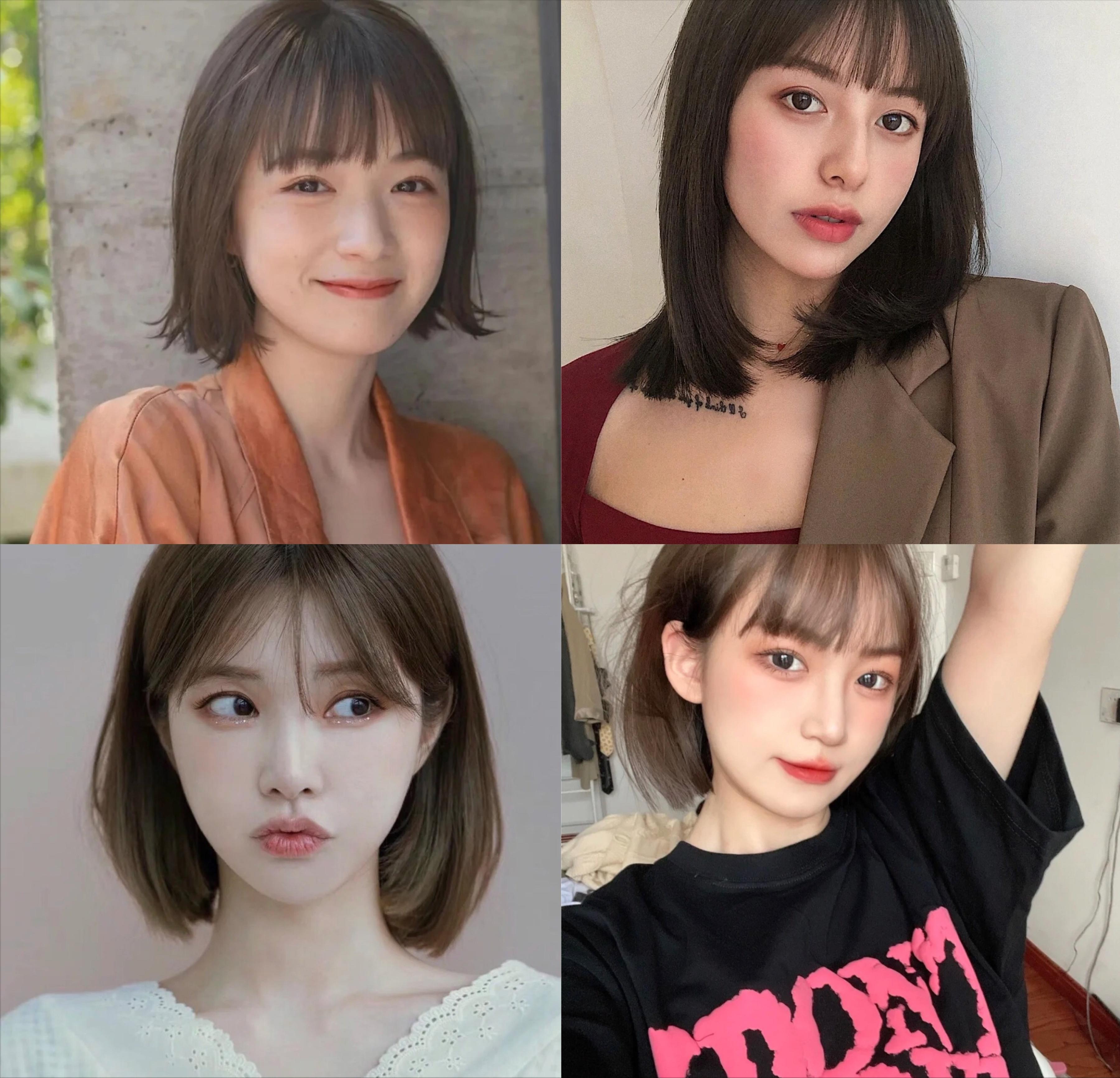 圆脸适合什么短发好看又显年轻,减龄又洋气适合大圆脸的短发