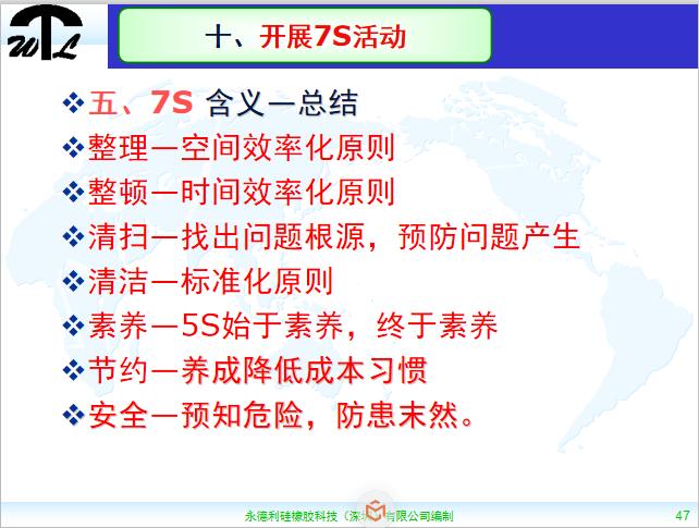 7s现场管理ppt,车间现场7s管理标准