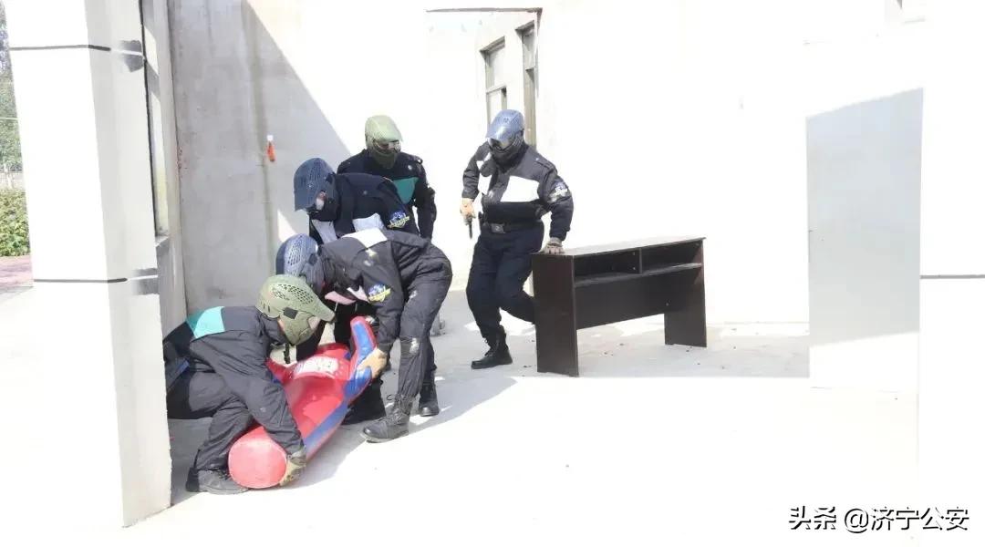 德州特巡警技能比赛,济宁特巡警比武