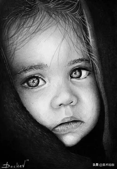 原来速写还能这么画,原来版画也能这么美