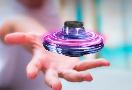 指尖陀螺回旋飞球,能在空中转的陀螺