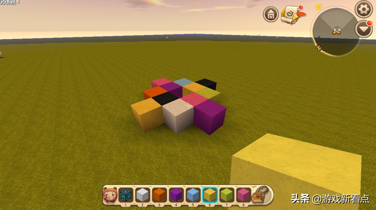 迷你世界陀螺制作教程,迷你世界旋转陀螺怎么做