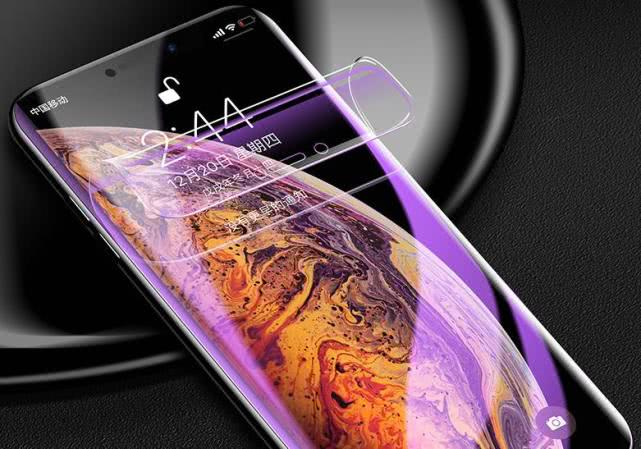 你的手机膜贴了会发光吗,手机膜是钢化膜好还是水凝膜好
