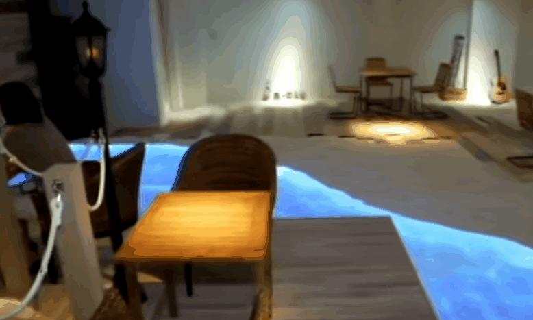 办公室里有山有水,办公室有躺椅