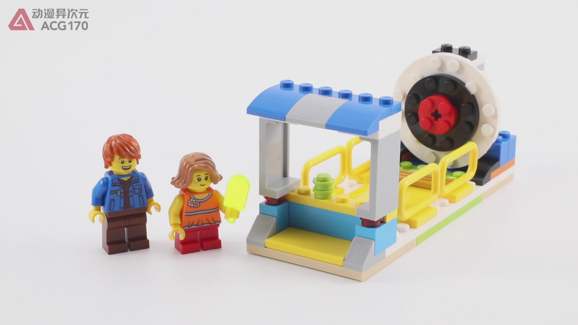 乐高大积木旋转塔,乐高百变积木塔吊