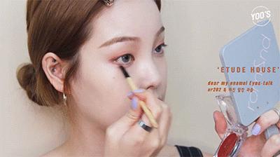 单眼皮眼妆的画法初学者视频,圆眼单眼皮内眦赘皮眼妆画法