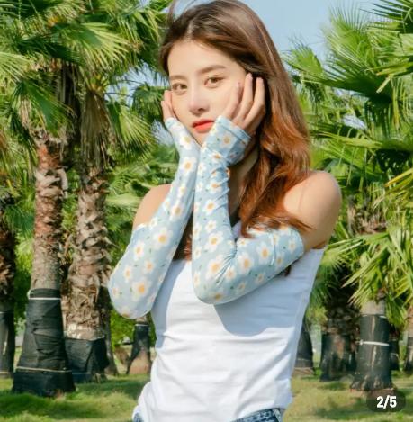 夏天怕晒的防晒冰袖准备好了吗,冰袖简直是夏天防晒神器