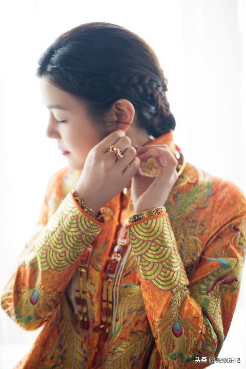 女星婚礼上的中式婚戒，陈妍希的贵气，张歆艺的精致