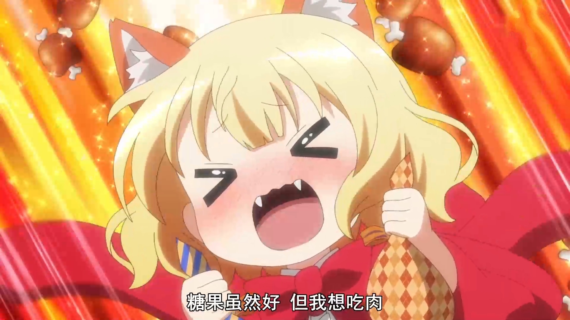 点兔也过万圣节，纱路化身为小红帽，千夜打扮中二十足