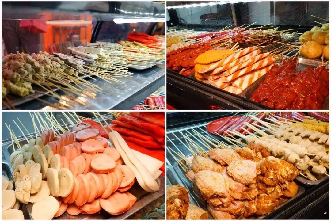 有多少人在街头卖炸串,街头摆摊网红炸串