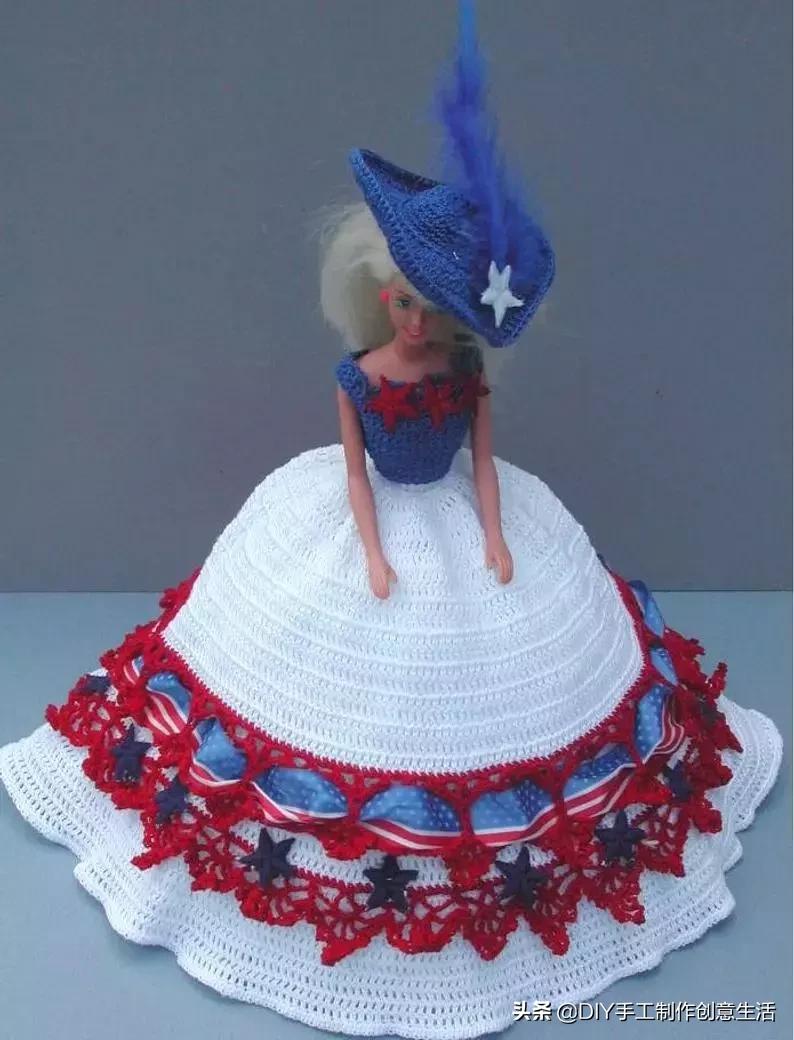 娃娃的衣服怎么钩简单,钩最简单的娃娃衣服教程