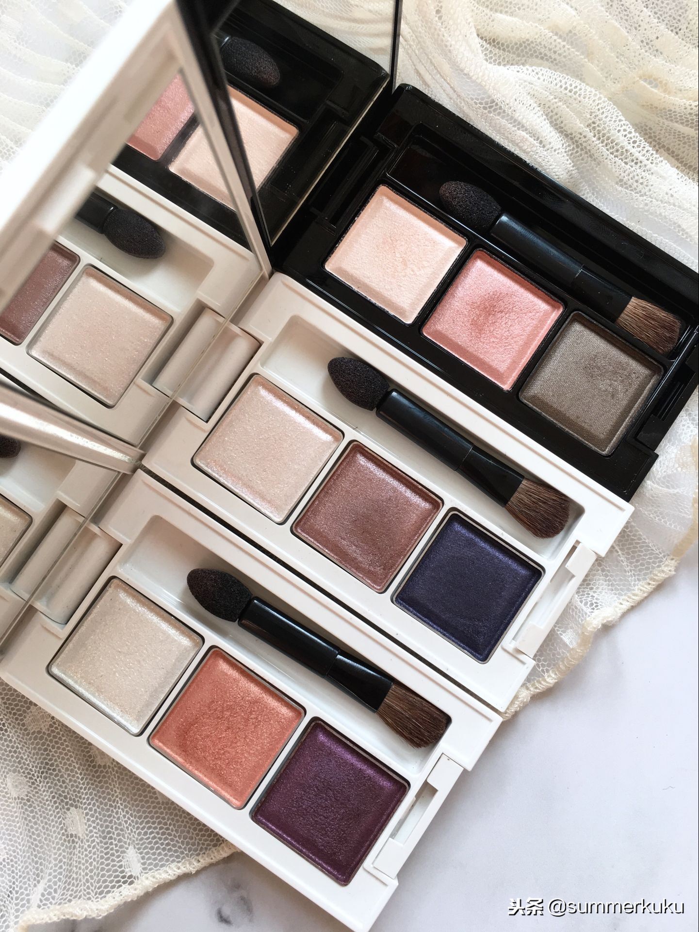 此生爬不出来的SUQQU的大坑SUQQU彩妆试色分享眼影唇膏腮红