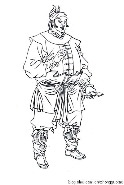 牛牧野水浒扑克,牛牧野水浒人物