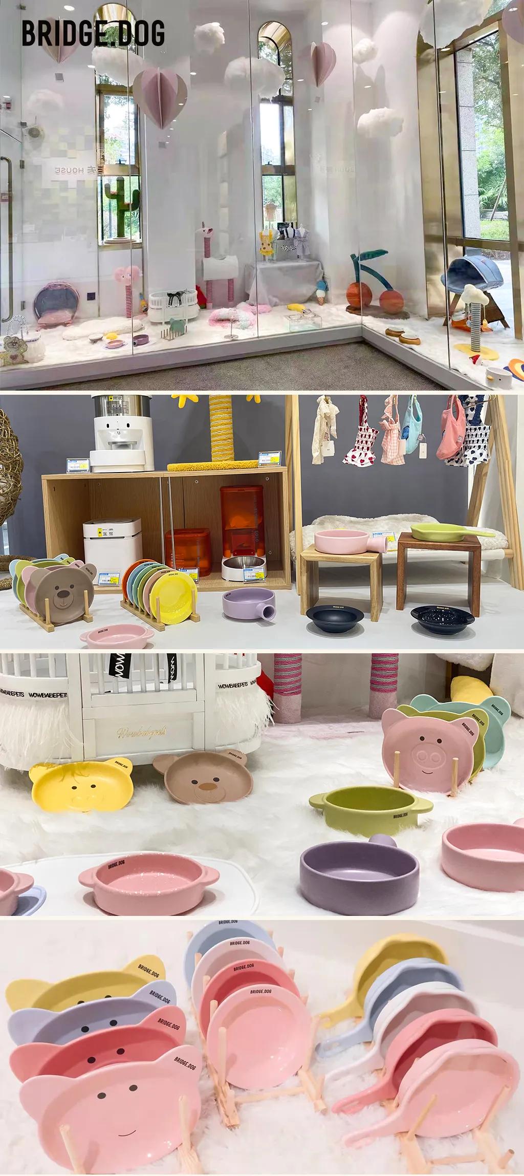 ins风宠物碗,韩国碗具