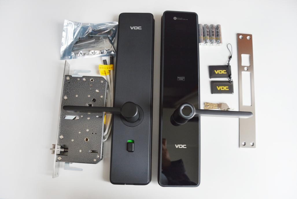 voc智能门锁x6安装教程,荣耀voc智能锁