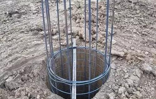 深基坑安全马道样板图,深基坑样板施工图解