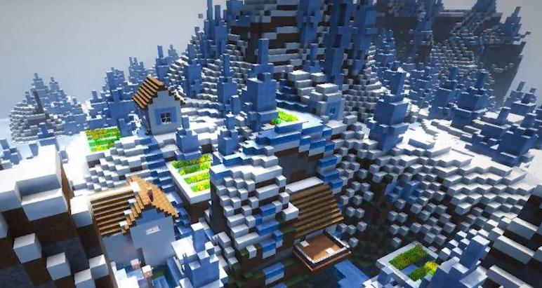 我的世界八大稀有村庄地图密码,我的世界10大稀有的村庄