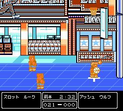 红白机热血篮球如何发超级球,红白机热血篮球出招表