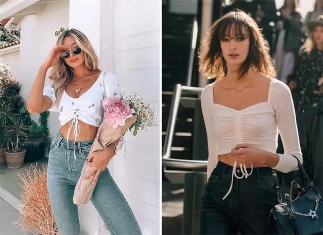 最近火了一种上衣，叫“褶皱衫”，时髦减龄又显贵，照着穿太美了