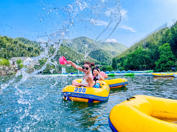 安吉哪个漂流最适合带孩子玩,安吉漂流亲子游攻略