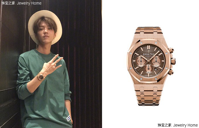 鹿晗关晓彤官宣戴的手表,鹿晗和关晓彤同款项链