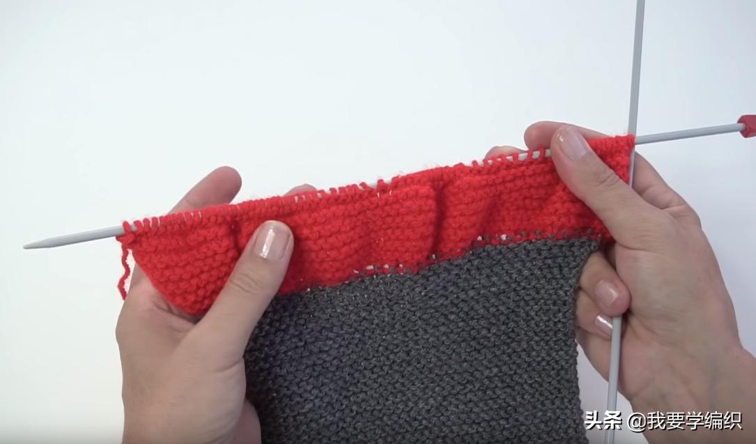 围脖编织教程全过程最简单的,玫瑰花小围脖编织教程