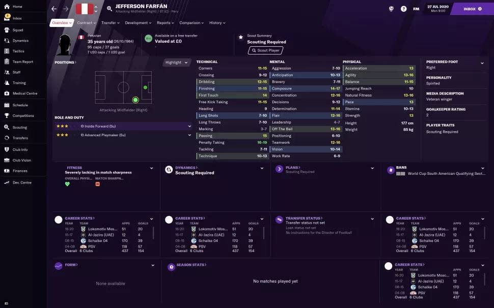 fm2021边锋和内锋哪个好,fm2021潜力球员排名