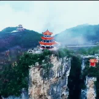 十三座神奇的中国空中古寺,中国这20座令人震撼的古寺